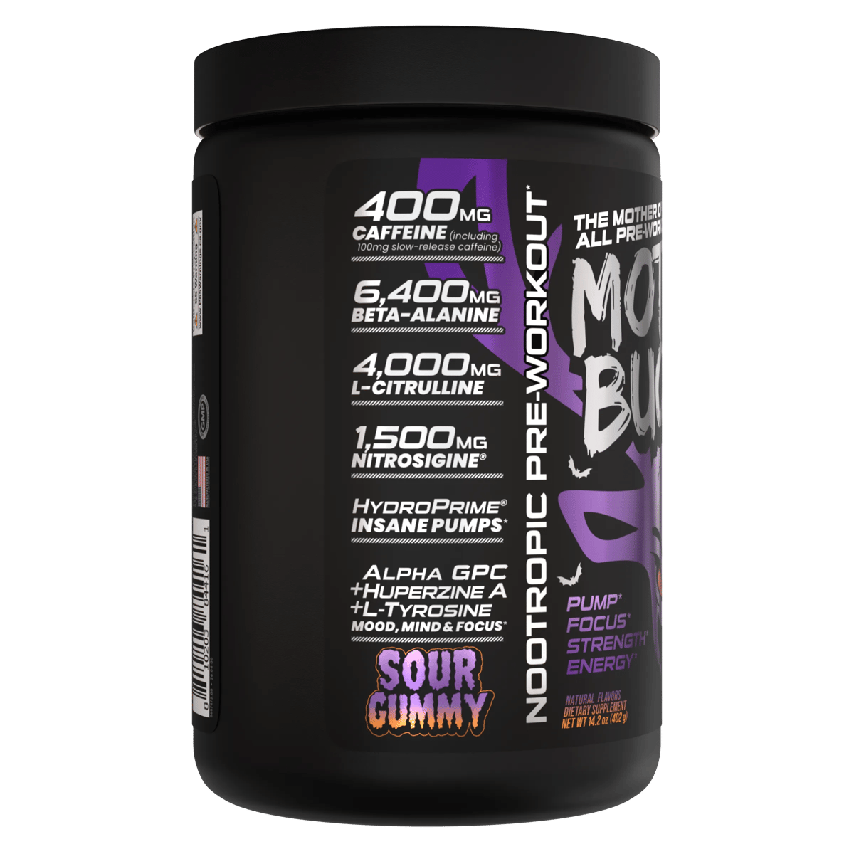 Image of Mother Bucker Pre-Workout - Flavor - Sour Gummy - 3 / 5