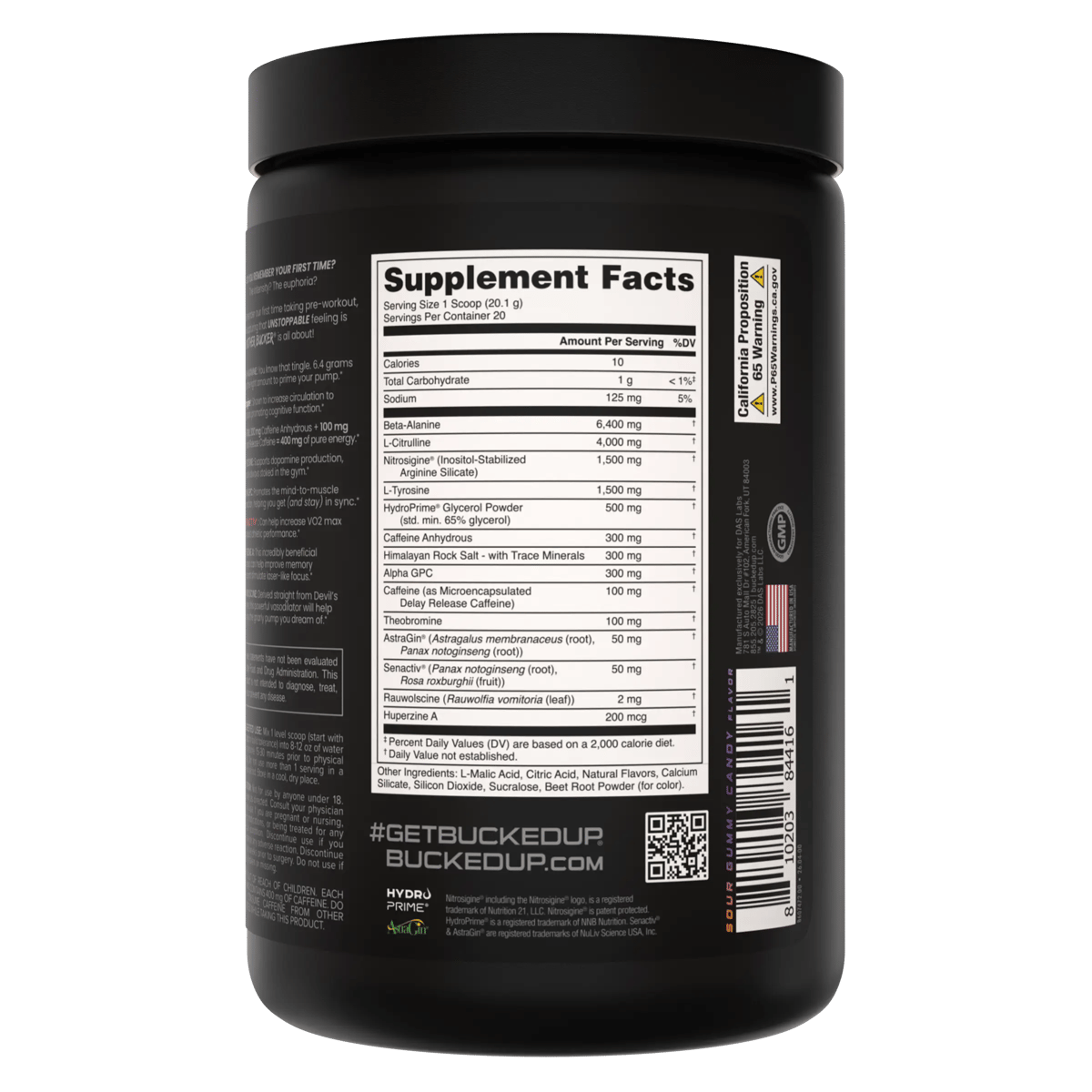 Image of Mother Bucker Pre-Workout - Flavor - Sour Gummy - 4 / 5