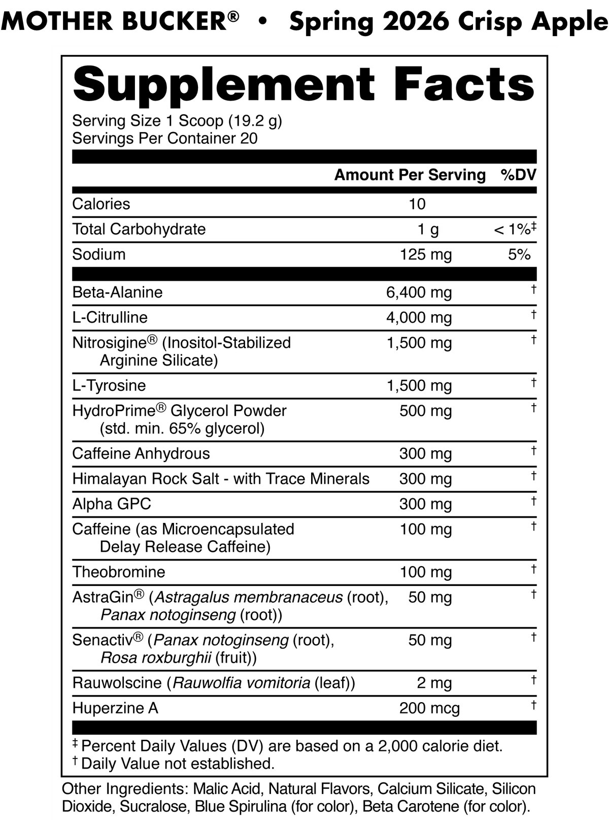 Image of Mother Bucker Pre-Workout - Flavor - Cherry Limeade - 5 / 5