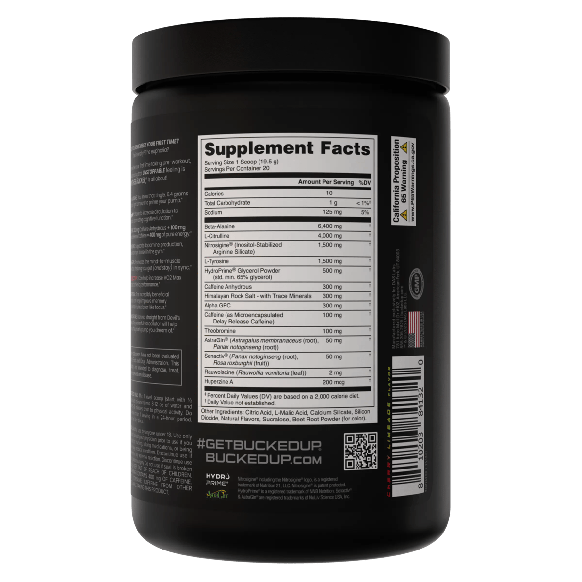 Image of Mother Bucker Pre-Workout - Flavor - Cherry Limeade - 4 / 5
