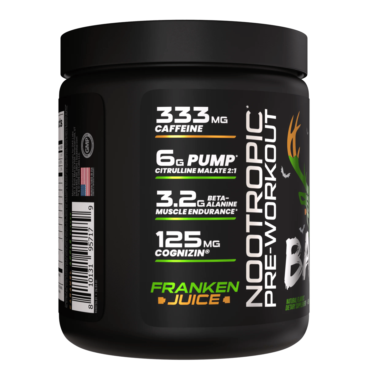 Image of BAMF - High Stimulant Nootropic Pre-Workout - Flavor - Franken Juice - 3 / 5