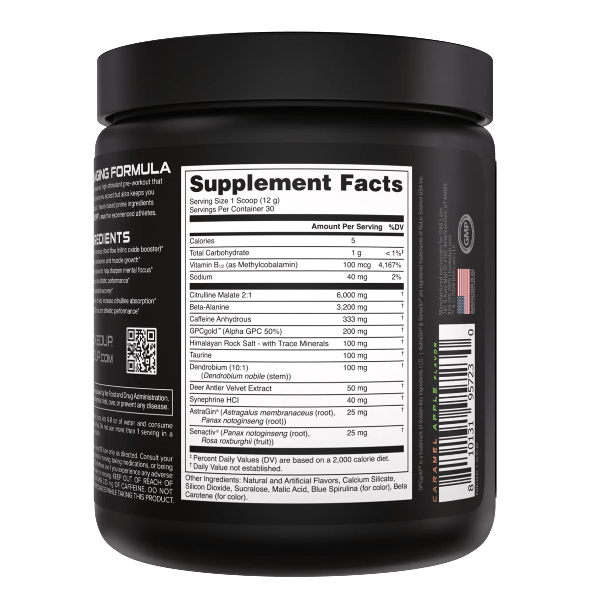 Image of Woke AF - High Stimulant Pre-Workout - Flavor - Franken Juice - 4 / 5