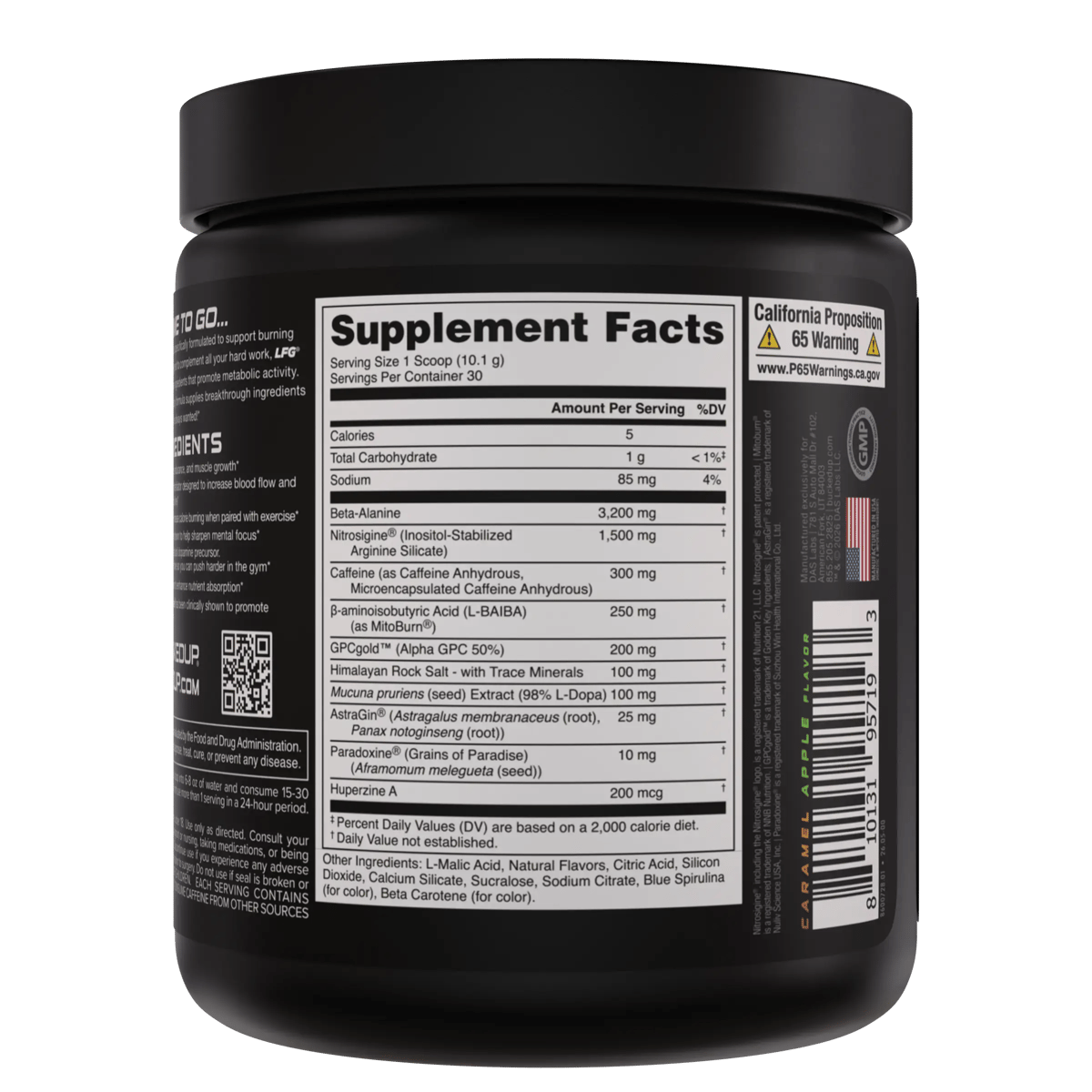 Image of LFG Burn Thermogenic Pre-Workout - Flavor - Franken Juice - 4 / 5