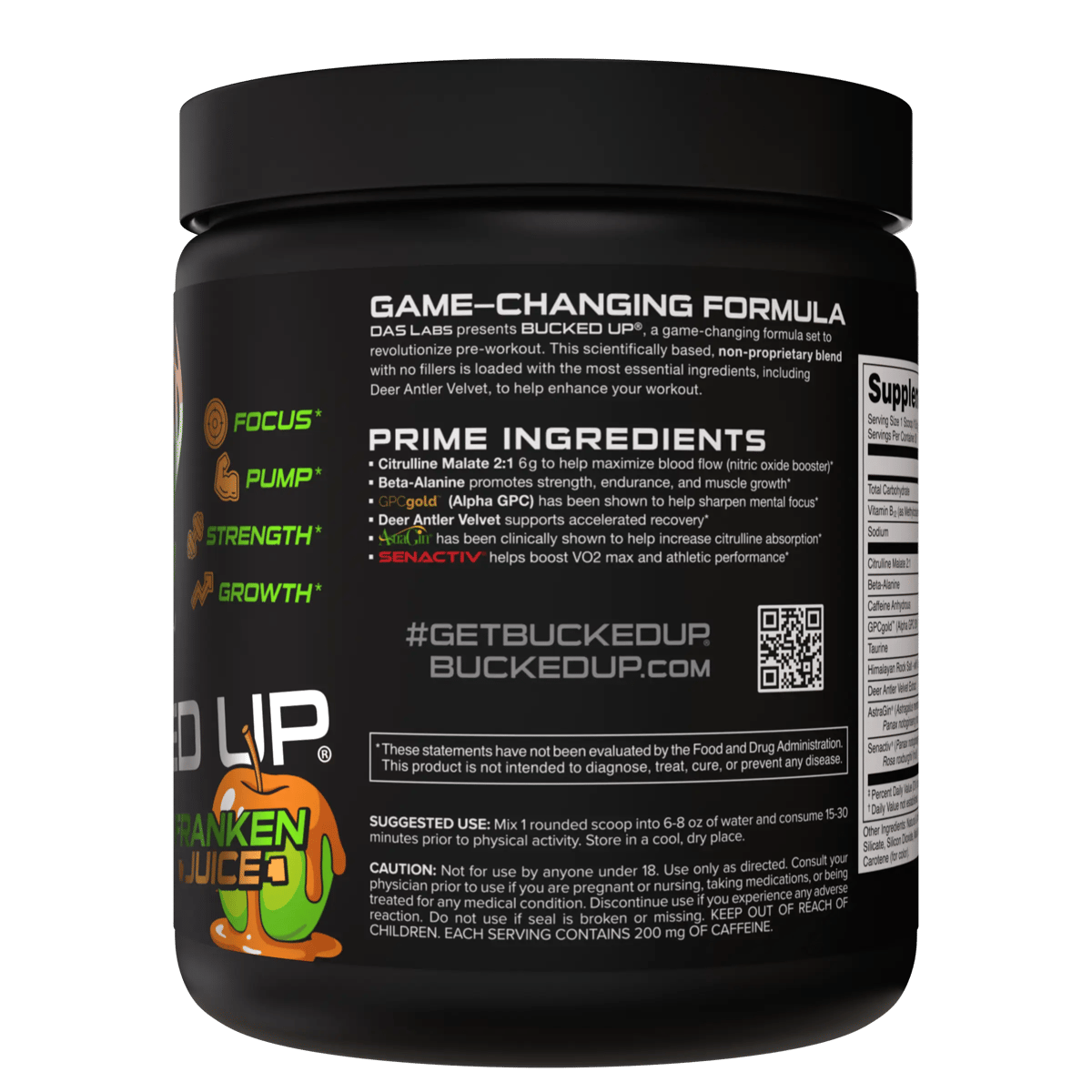 Image of Bucked Up Pre-Workout - Flavor - Franken Juice - 2 / 5