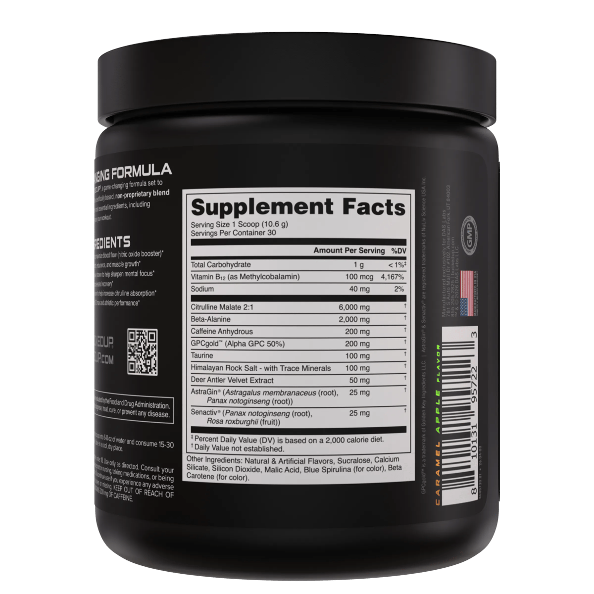 Image of Bucked Up Pre-Workout - Flavor - Franken Juice - 4 / 5