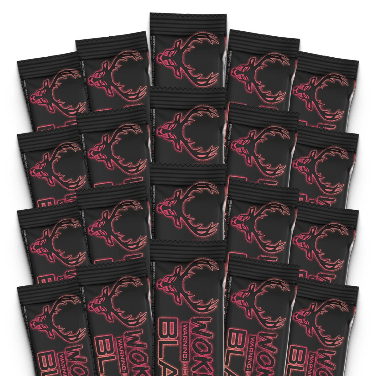 Image of WOKE AF BLACK Series Stick Packs - Flavor - Sets On The Beach (Orange/Cranberry/Peach) - 8 / 12