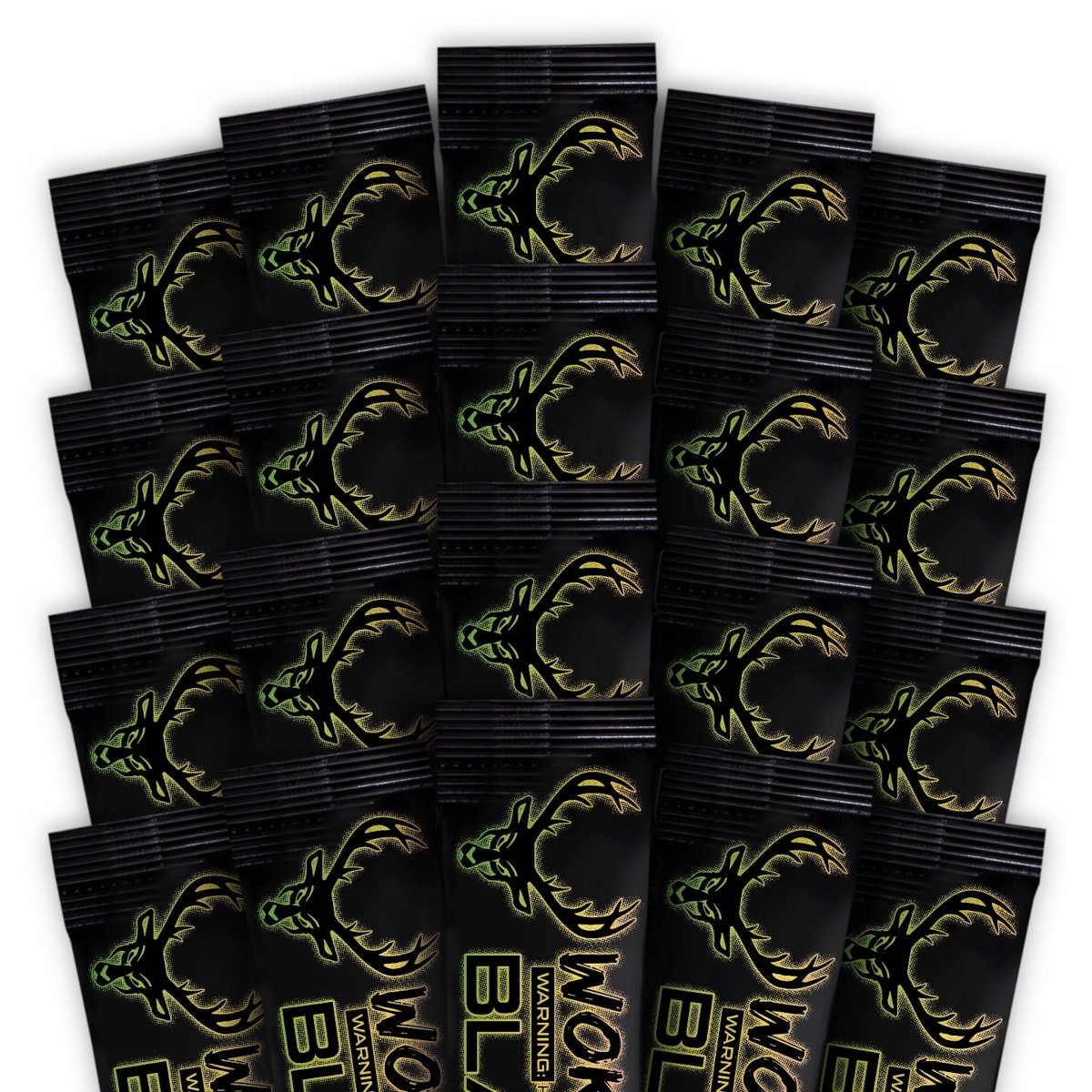Image of WOKE AF BLACK Series Stick Packs - Size - 20-Pack - 12 / 12