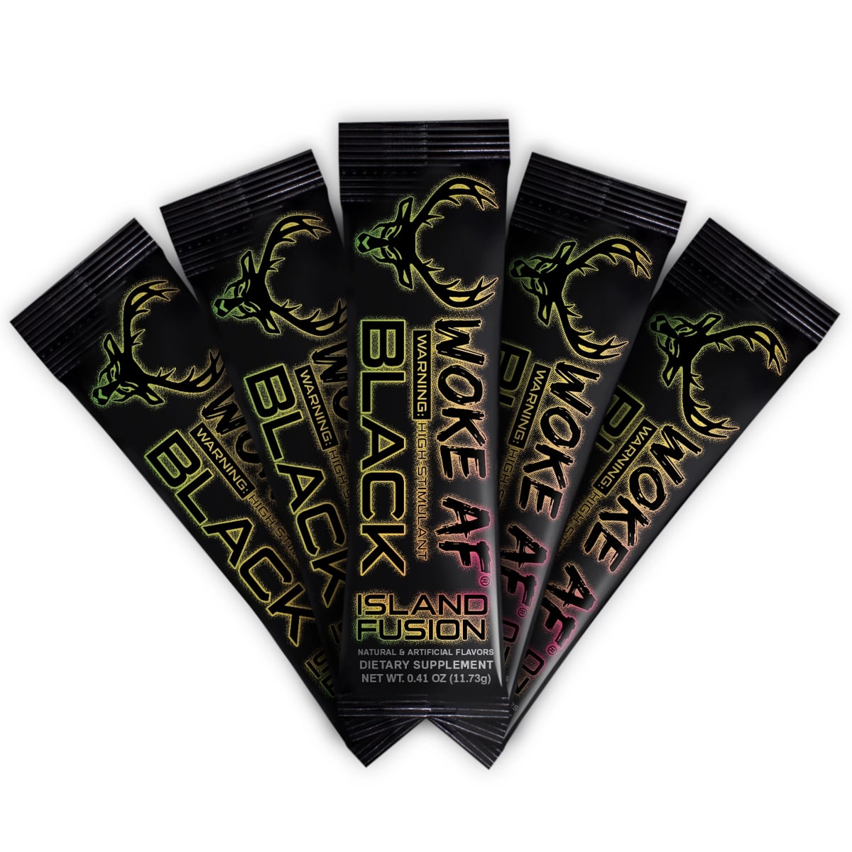 Image of WOKE AF BLACK Series Stick Packs - Size - 5-Pack - 10 / 12