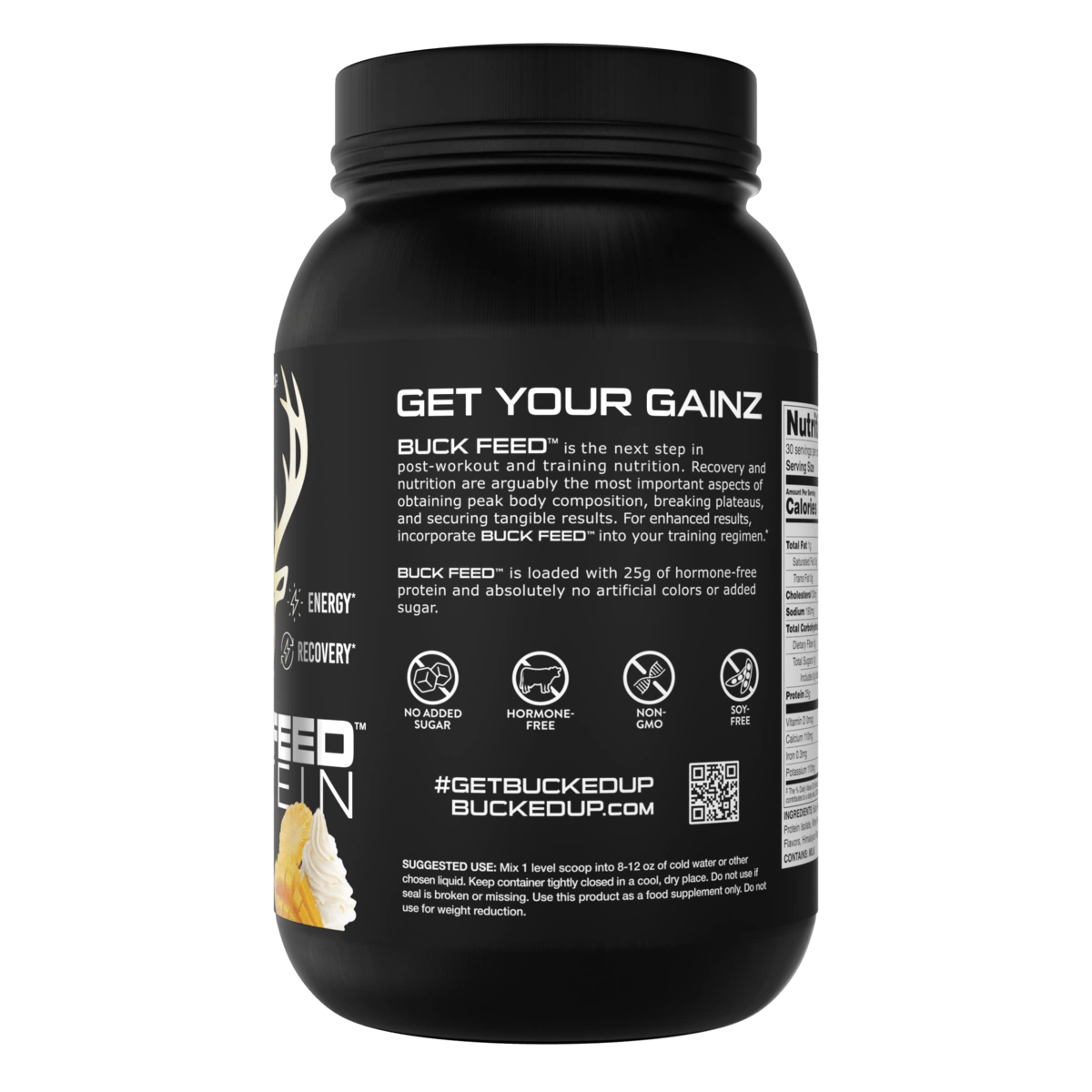 Image of Buck Feed Original Protein - Flavor - Swole Whip (Pineapple/Mango/Vanilla)