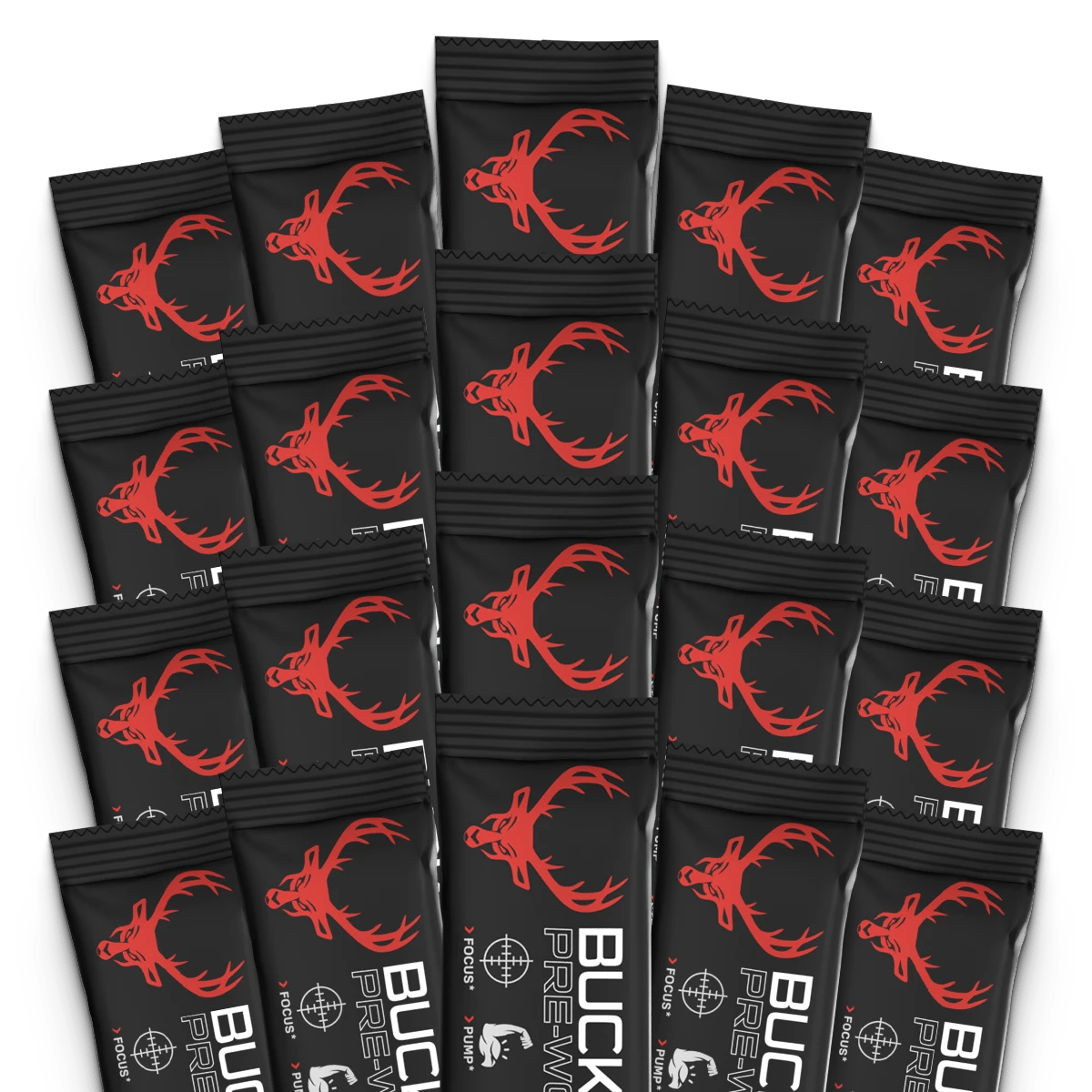 Image of Bucked Up Pre-Workout Stick Packs - Flavor - Blood Raz