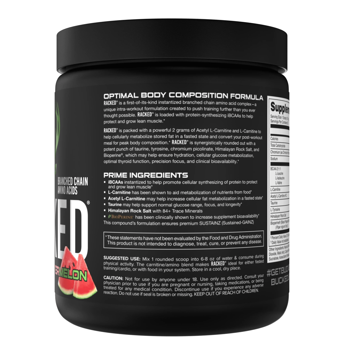 RACKED BCAA Supplement