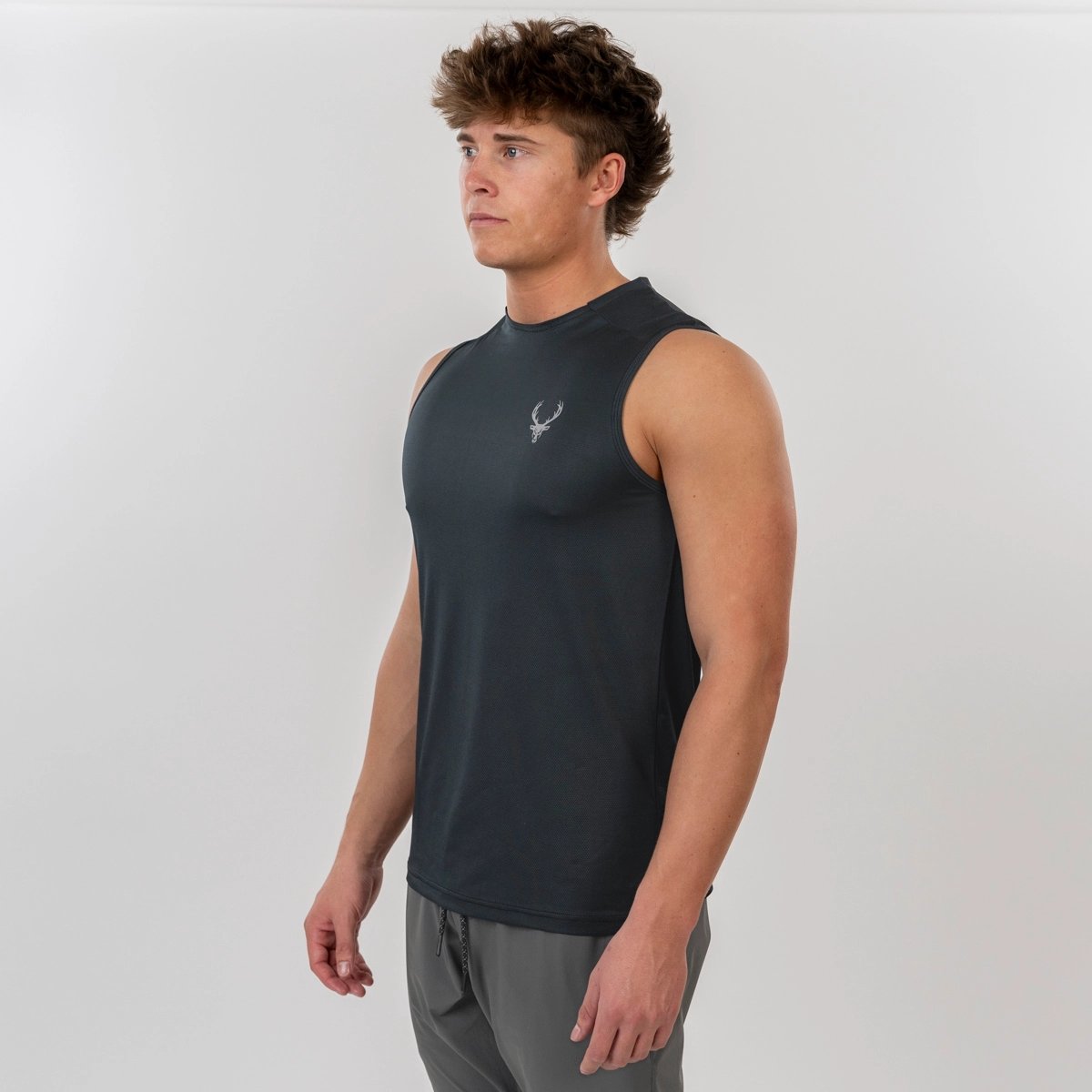 Image of Movement Tank - Color - Black / Silver Logo