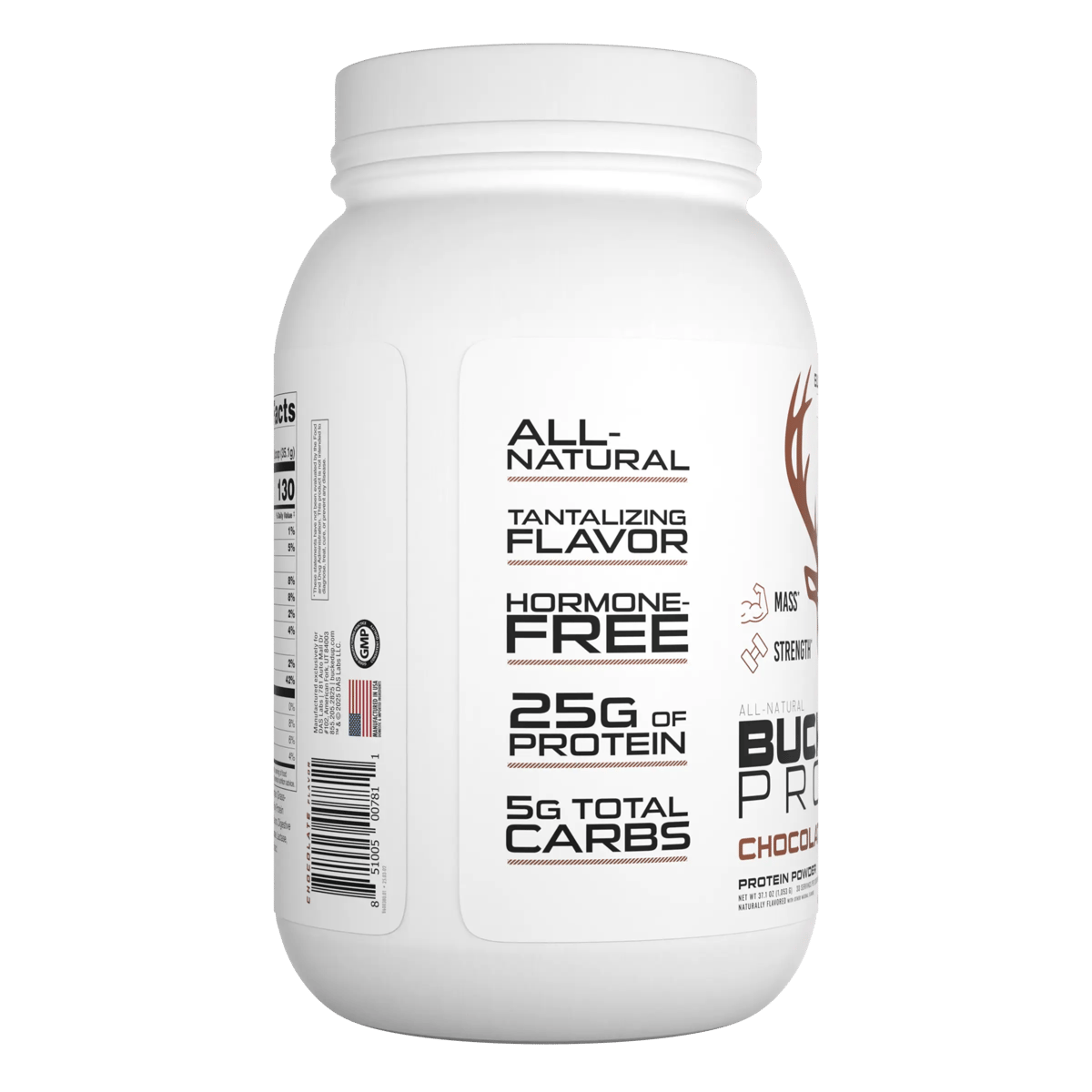Image of Buck Feed All-Natural Protein - Flavor - Chocolate