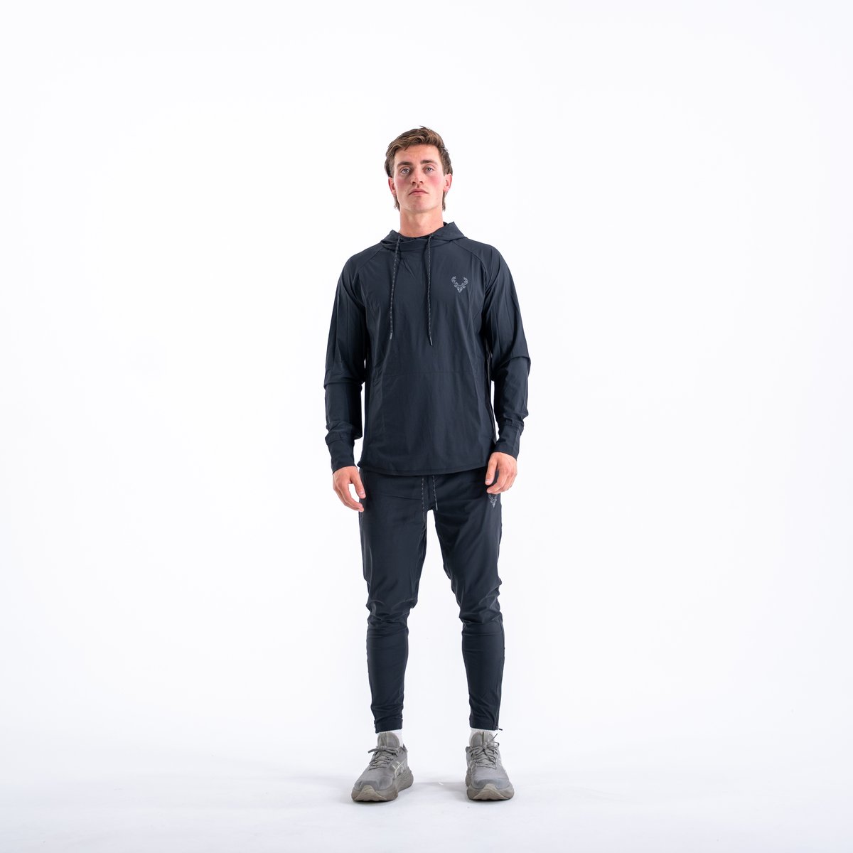 Image of Athletic Joggers - Color - Black / Black Logo - 3 / 5