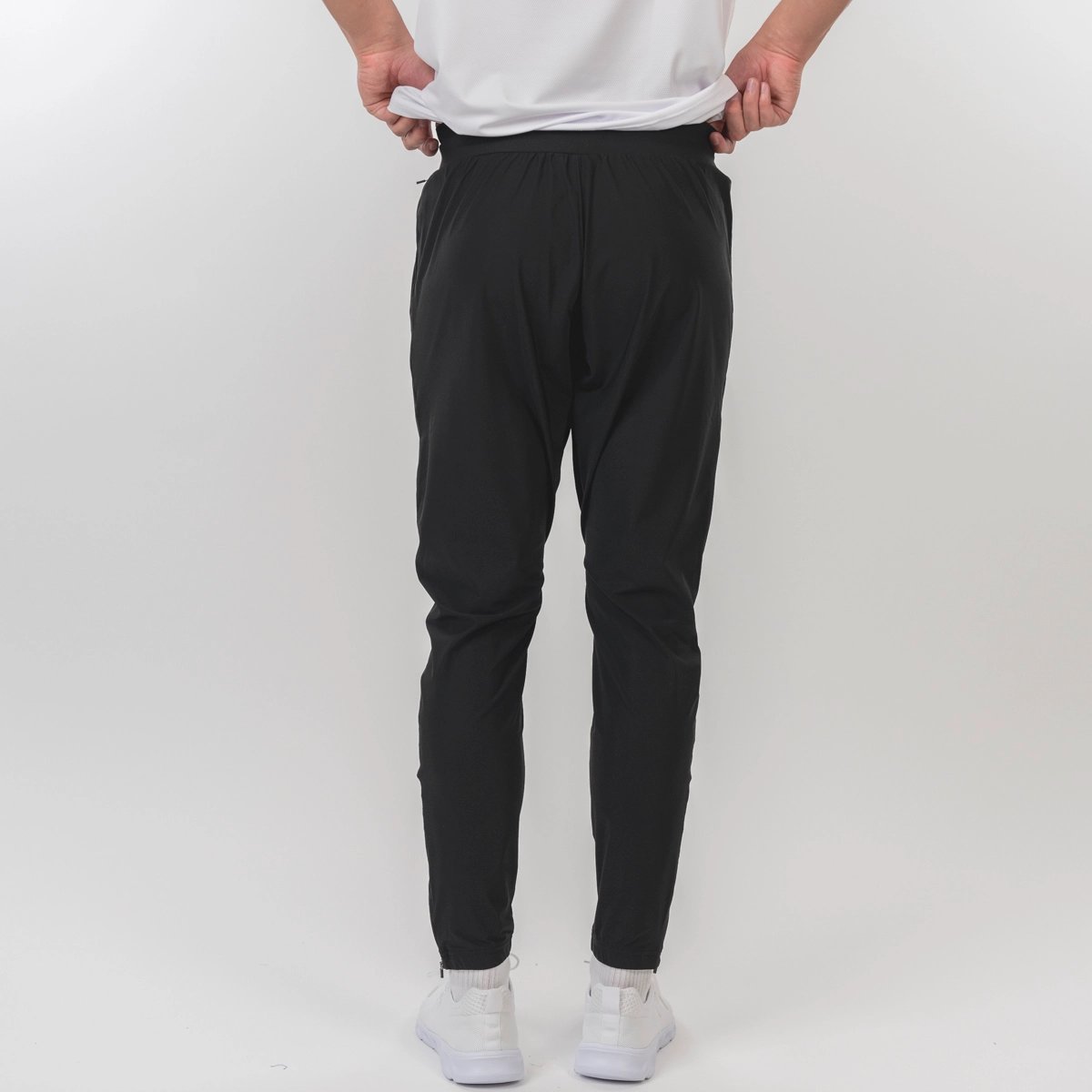 Image of Athletic Joggers - Color - Black / Black Logo