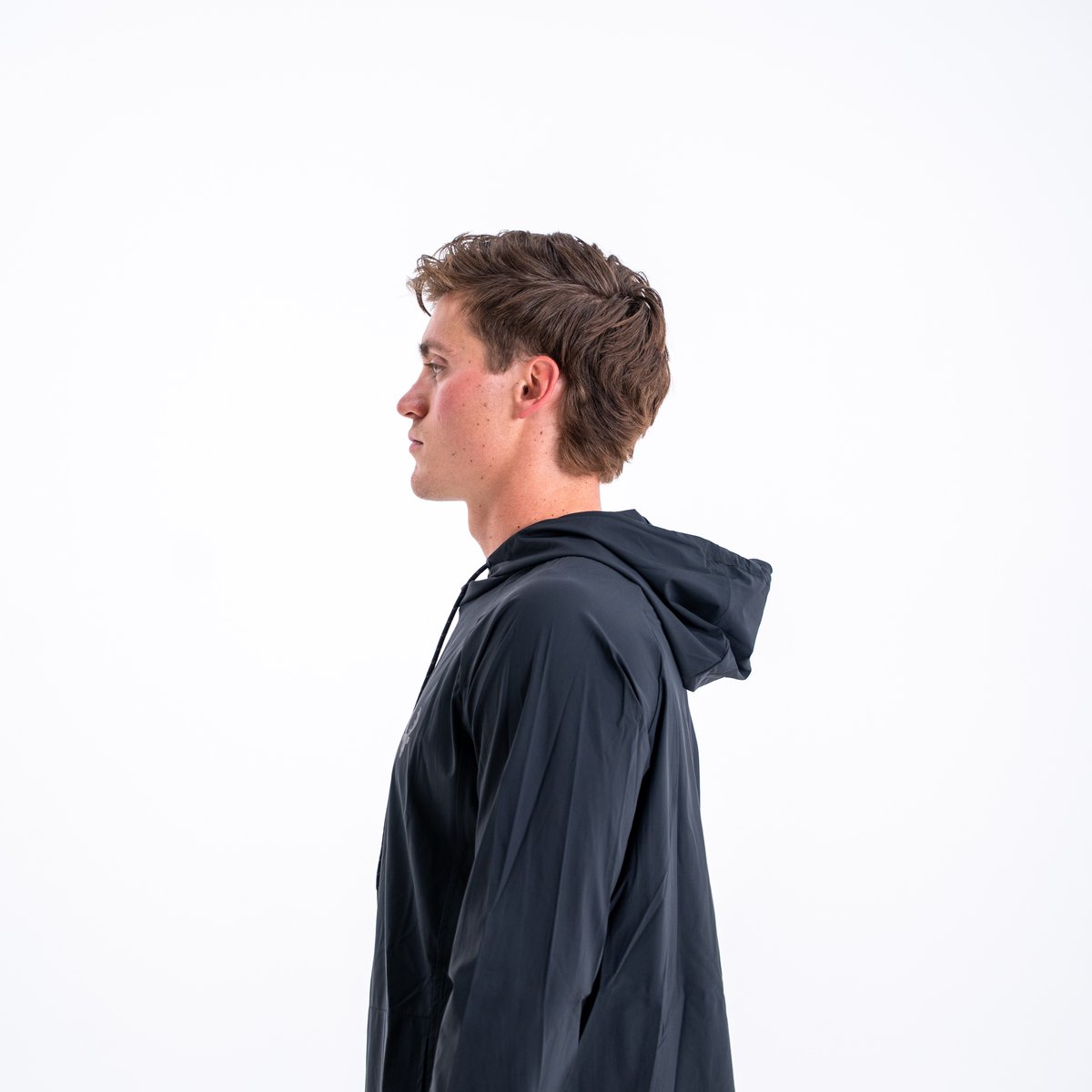Image of Athletic Hoodie - Color - Black / Black Logo - 2 / 4