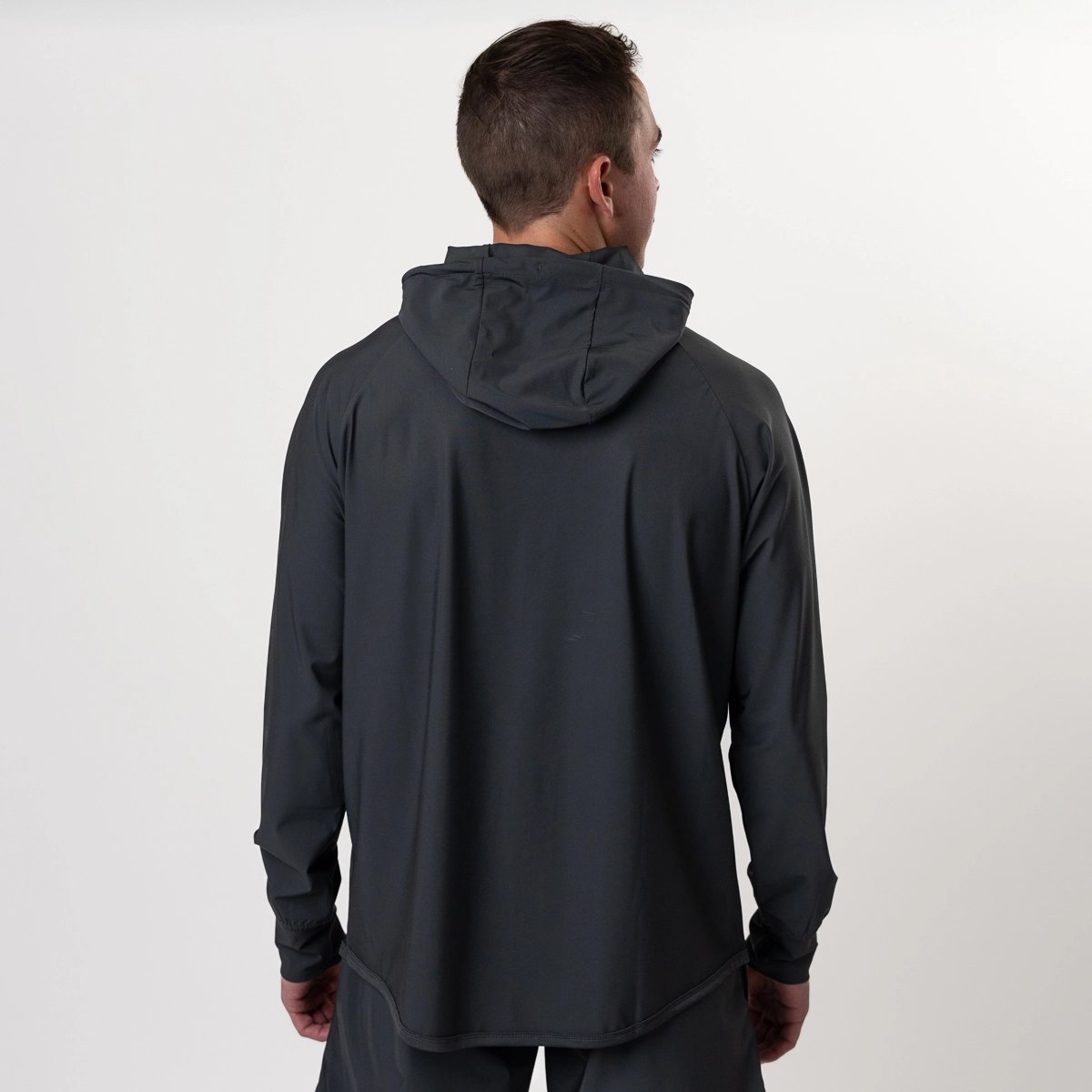 Image of Athletic Hoodie - Color - Black / Black Logo - 3 / 3