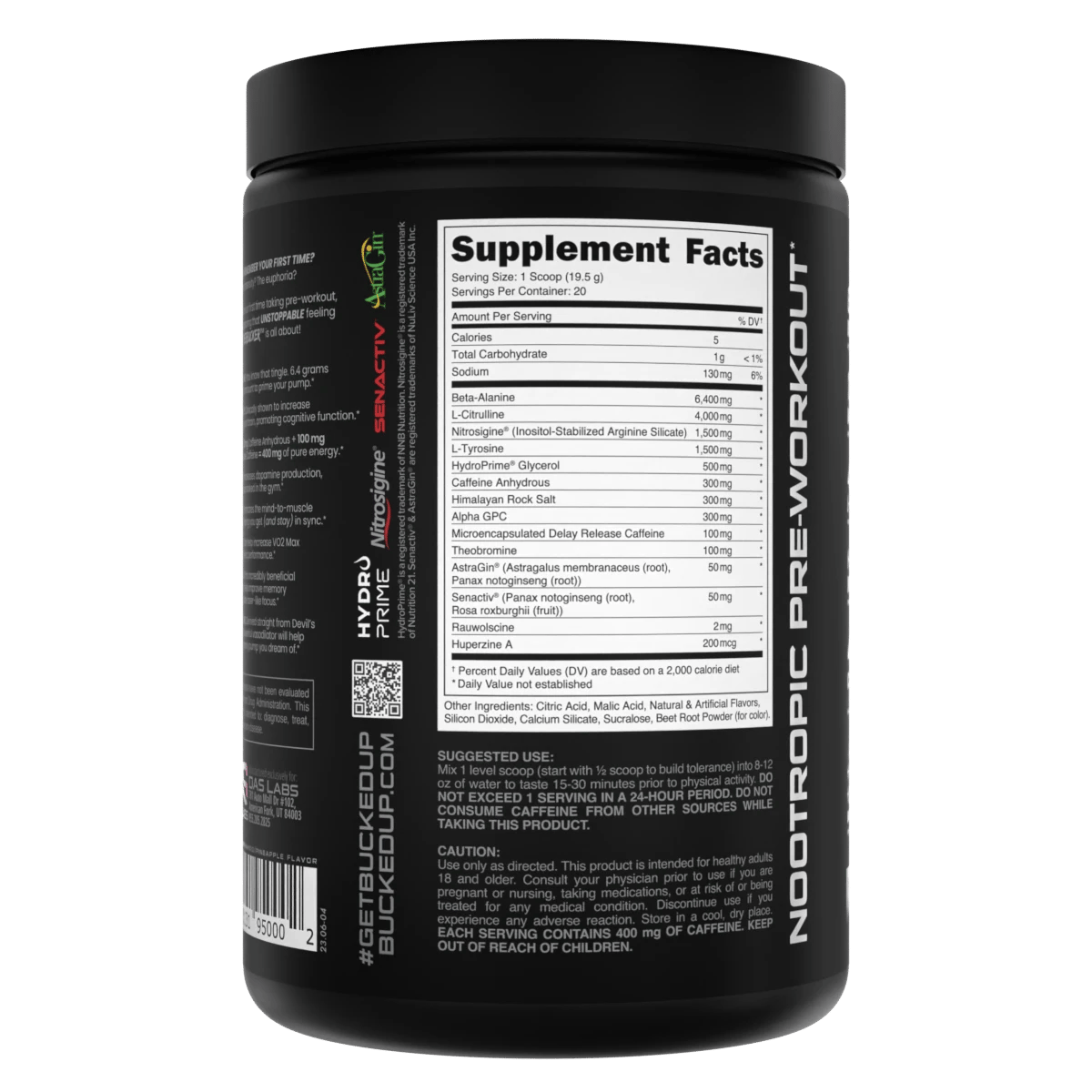 Image of Mother Bucker Pre-Workout - Flavor - Miami (Strawberry/Mango/Pineapple)