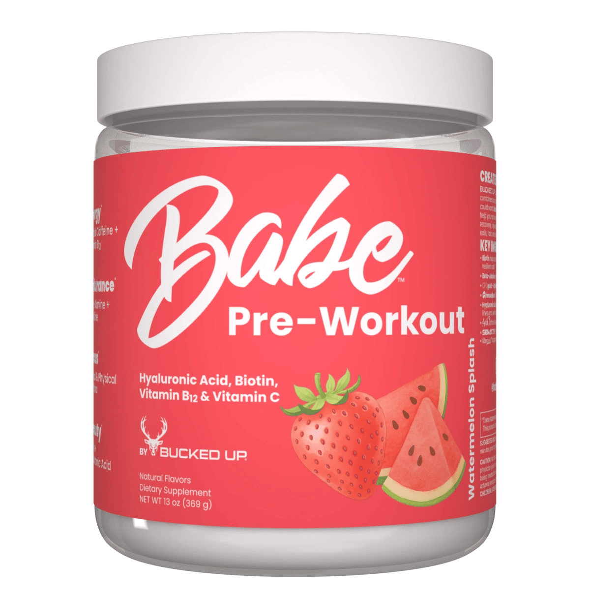 Babe Pre-Workout - Flavor - Watermelon Splash (Strawberry/Watermelon)