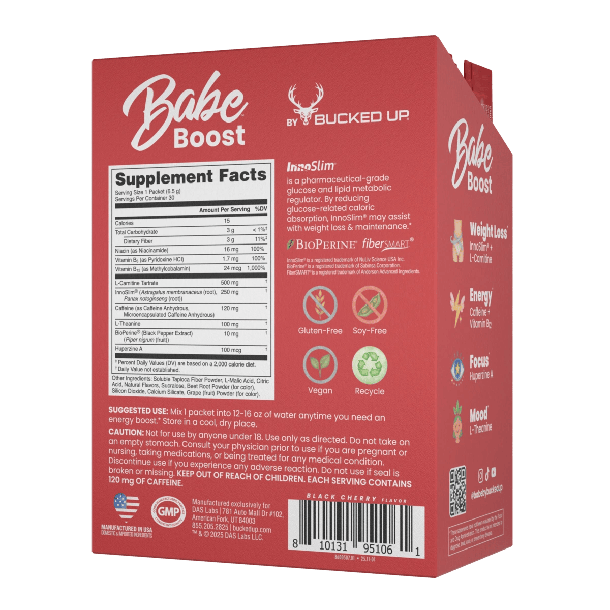 Image of Babe Boost - 30 Count - Flavor - Black Cherry