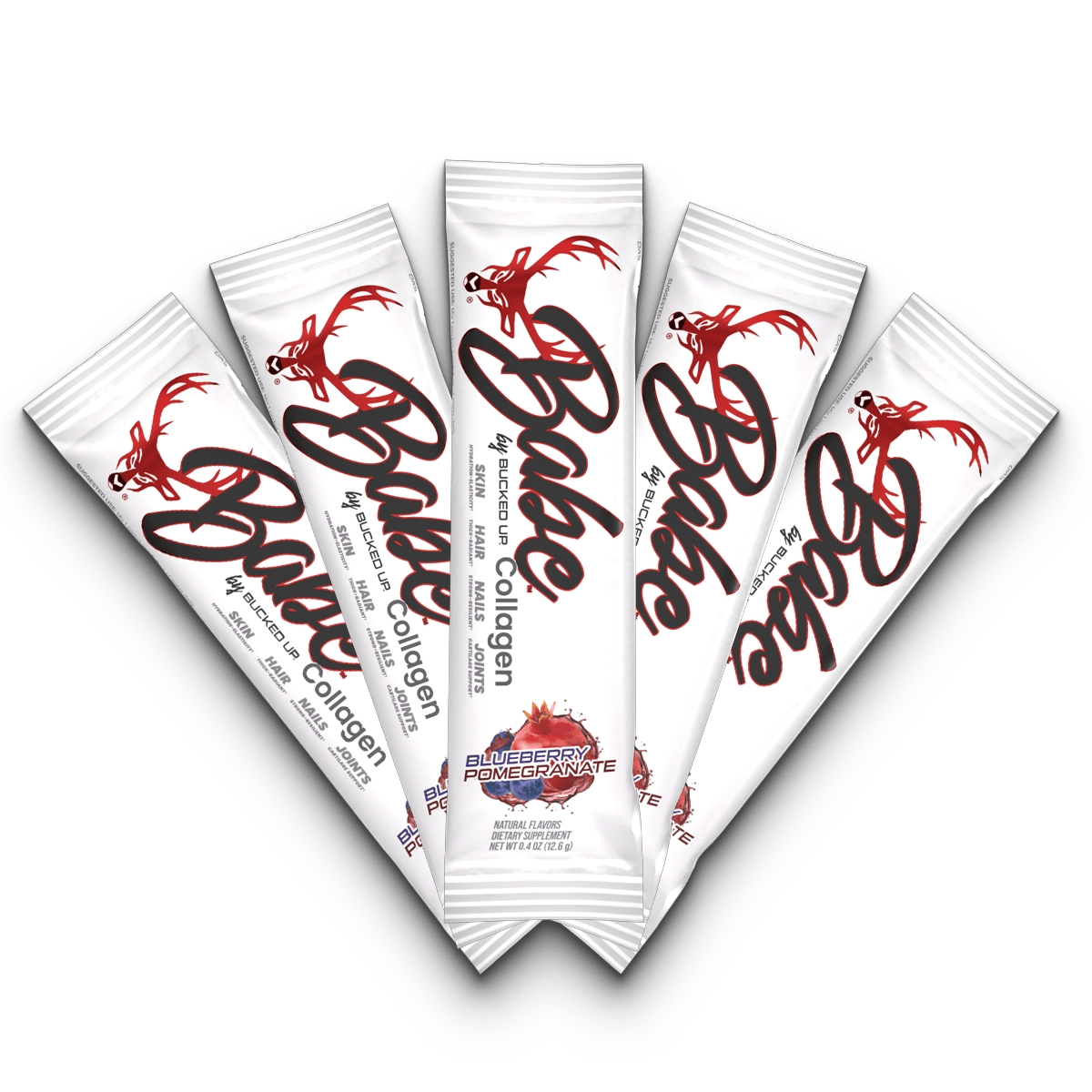Image of Babe Collagen Stick Packs - Flavor - Blueberry Pomegranate - 2 / 4