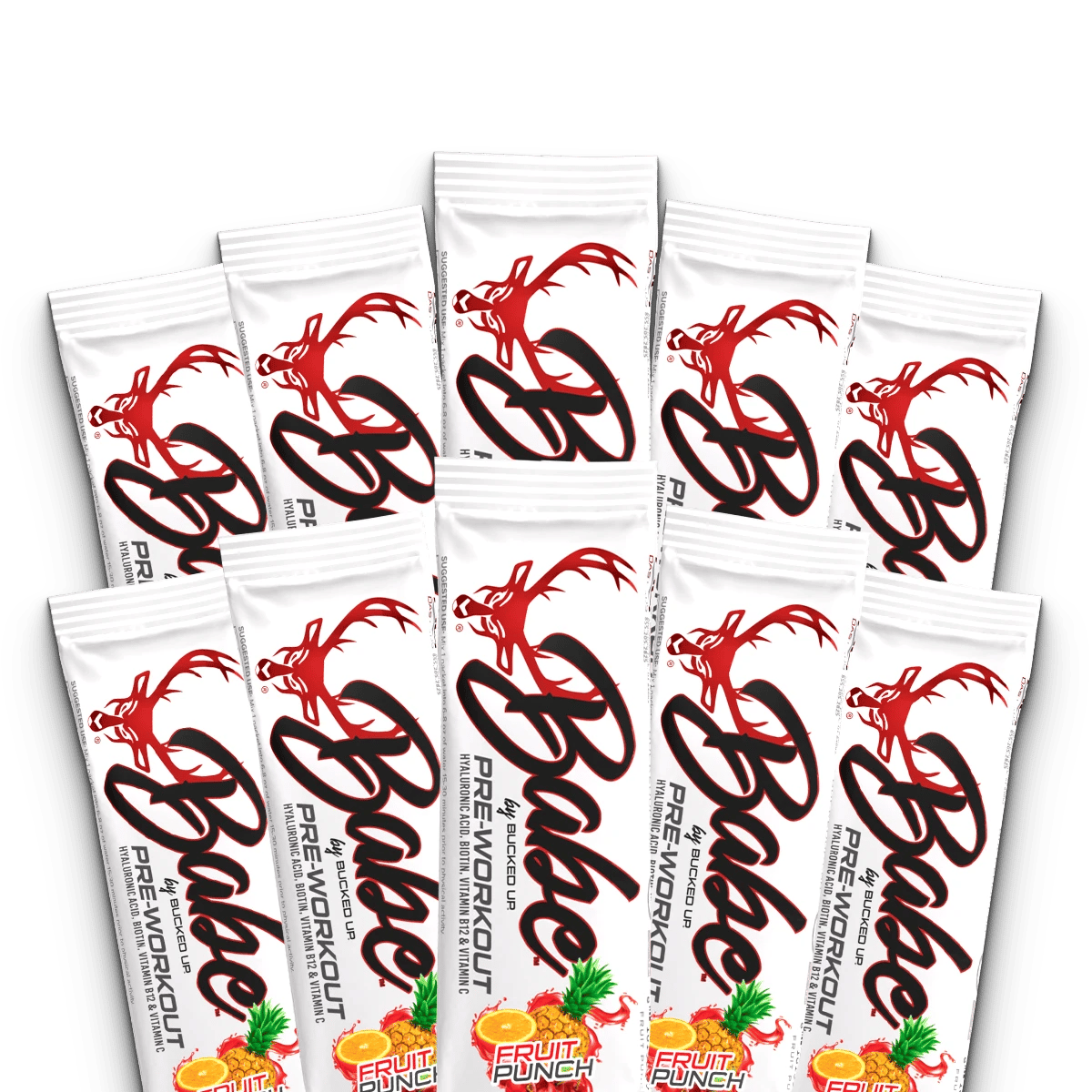 Image of Babe Pre-Workout Stick Packs - Flavor - Fruit Punch