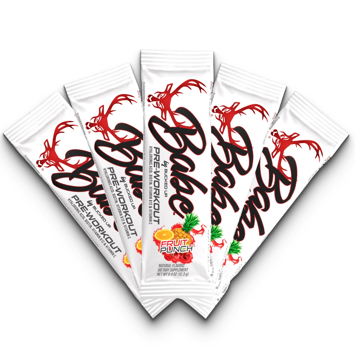 Image of Babe Pre-Workout Stick Packs - Flavor - Fruit Punch
