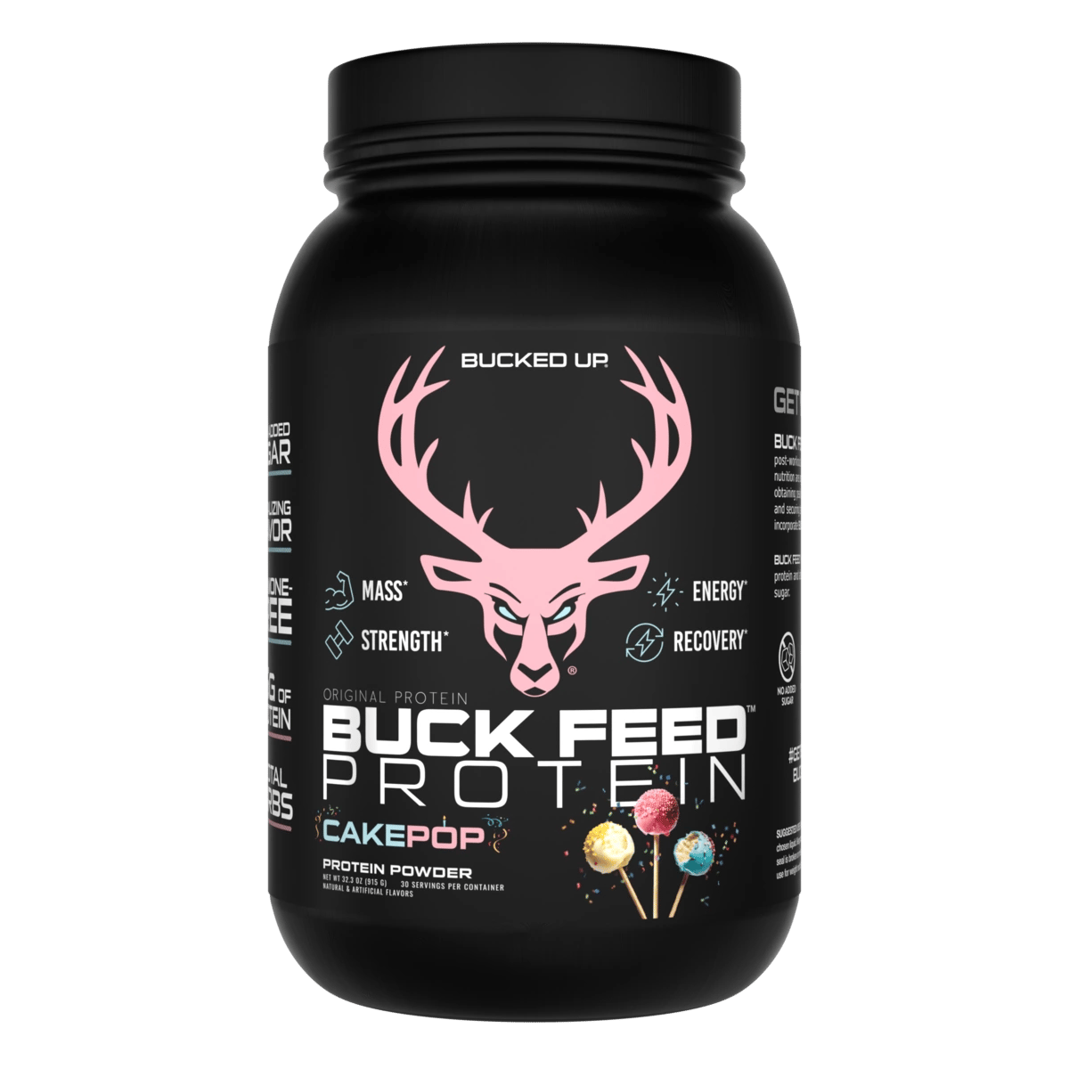 Image of Buck Feed Original Protein - Flavor - Cake Pop