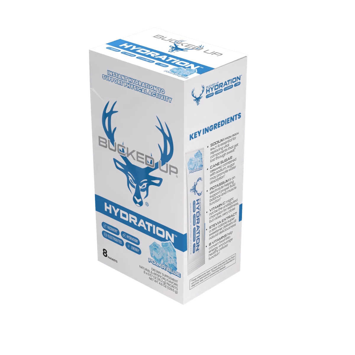 Image of Bucked Up Hydration - Flavor - Polar Blue - 10 / 26