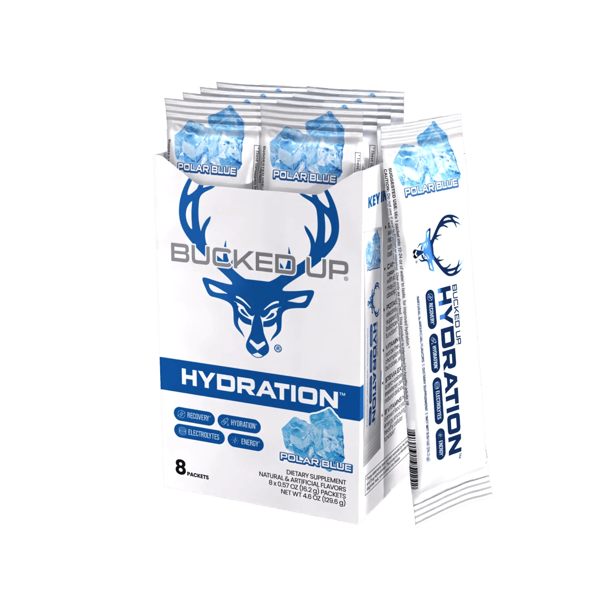 Image of Bucked Up Hydration - Flavor - Polar Blue - 8 / 26