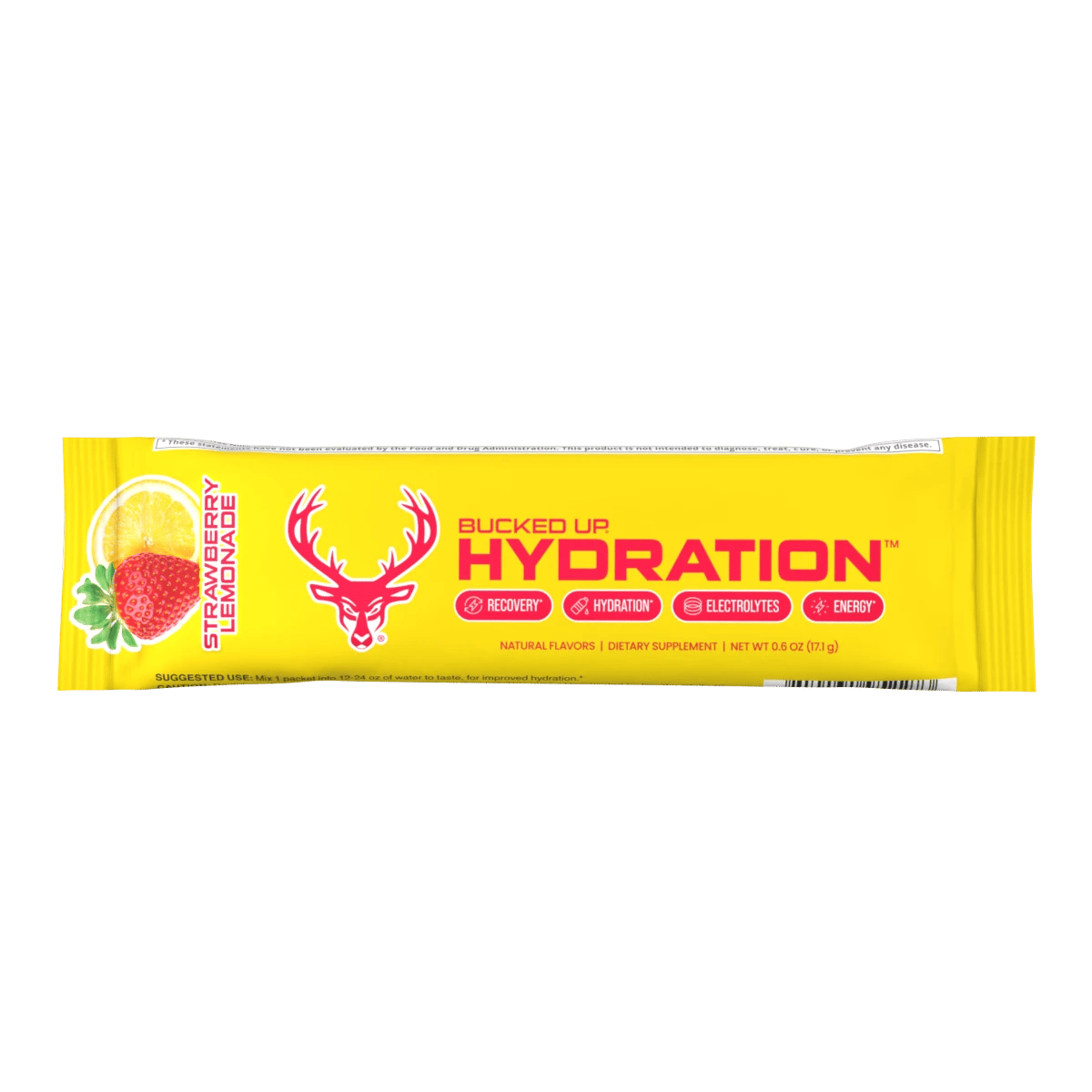 Image of Bucked Up Hydration - Flavor - Strawberry Lemonade - 16 / 26