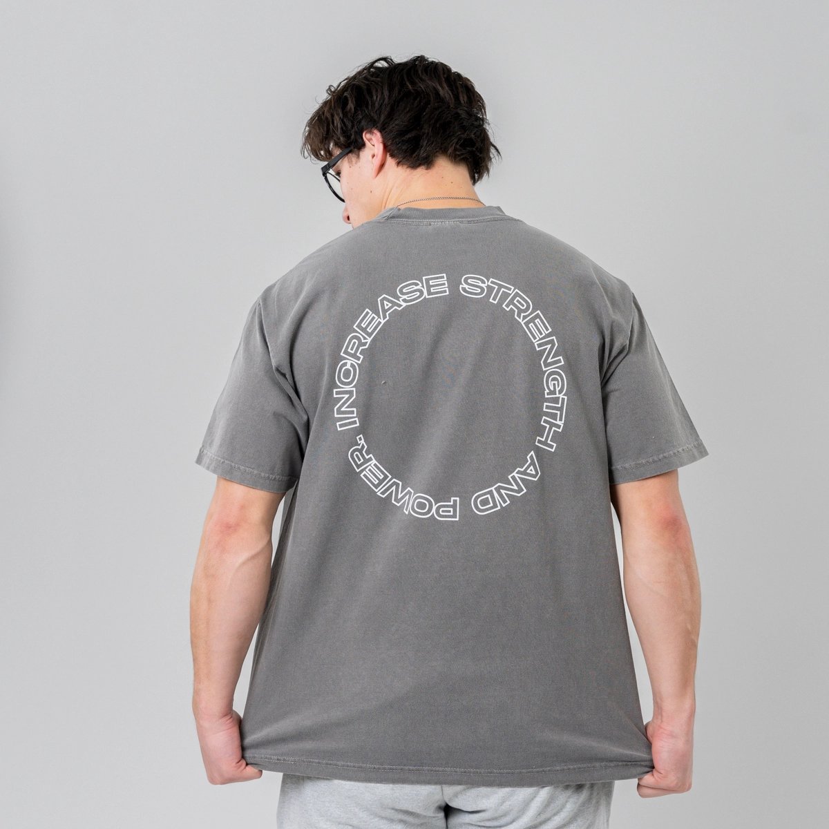 Image of Rise Like a Buck T-Shirt | Last Chance! - Color - Gray / White Logo