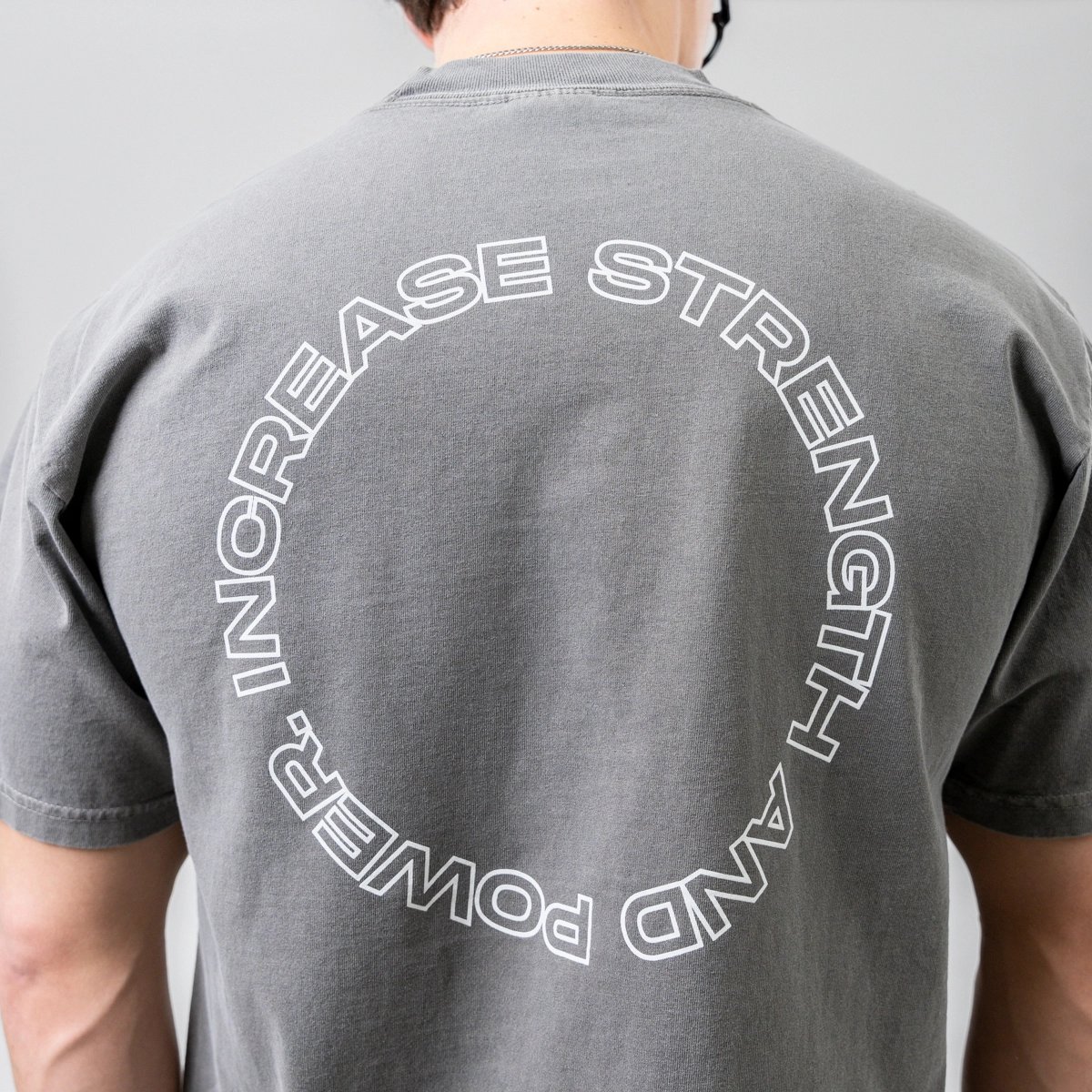 Image of Rise Like a Buck T-Shirt | Last Chance! - Color - Gray / White Logo