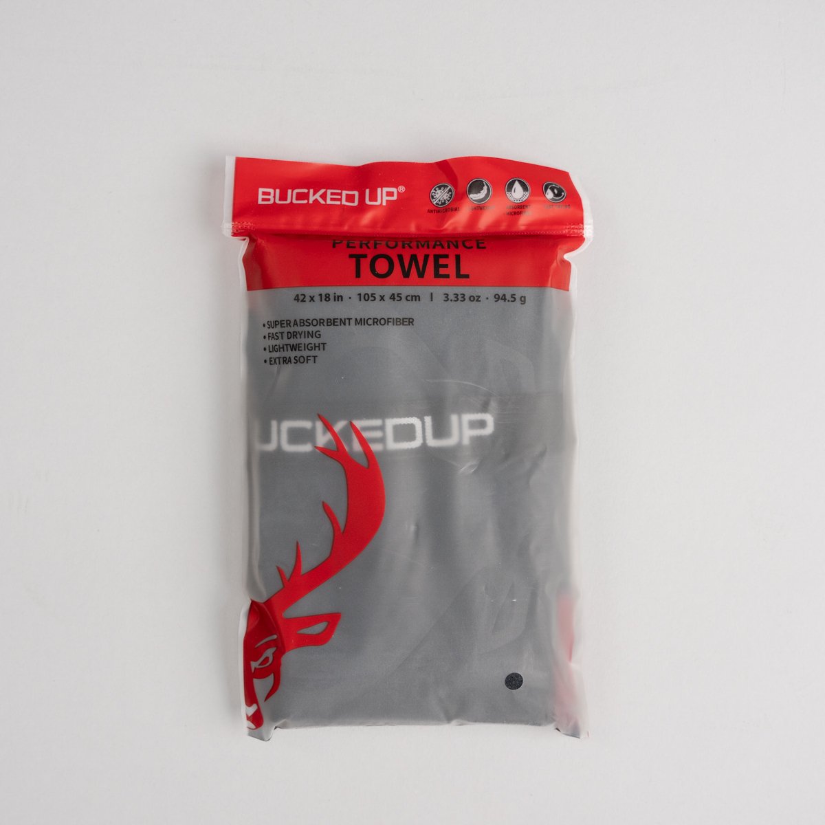 Image of Microfiber Gym Towel - Color - Black