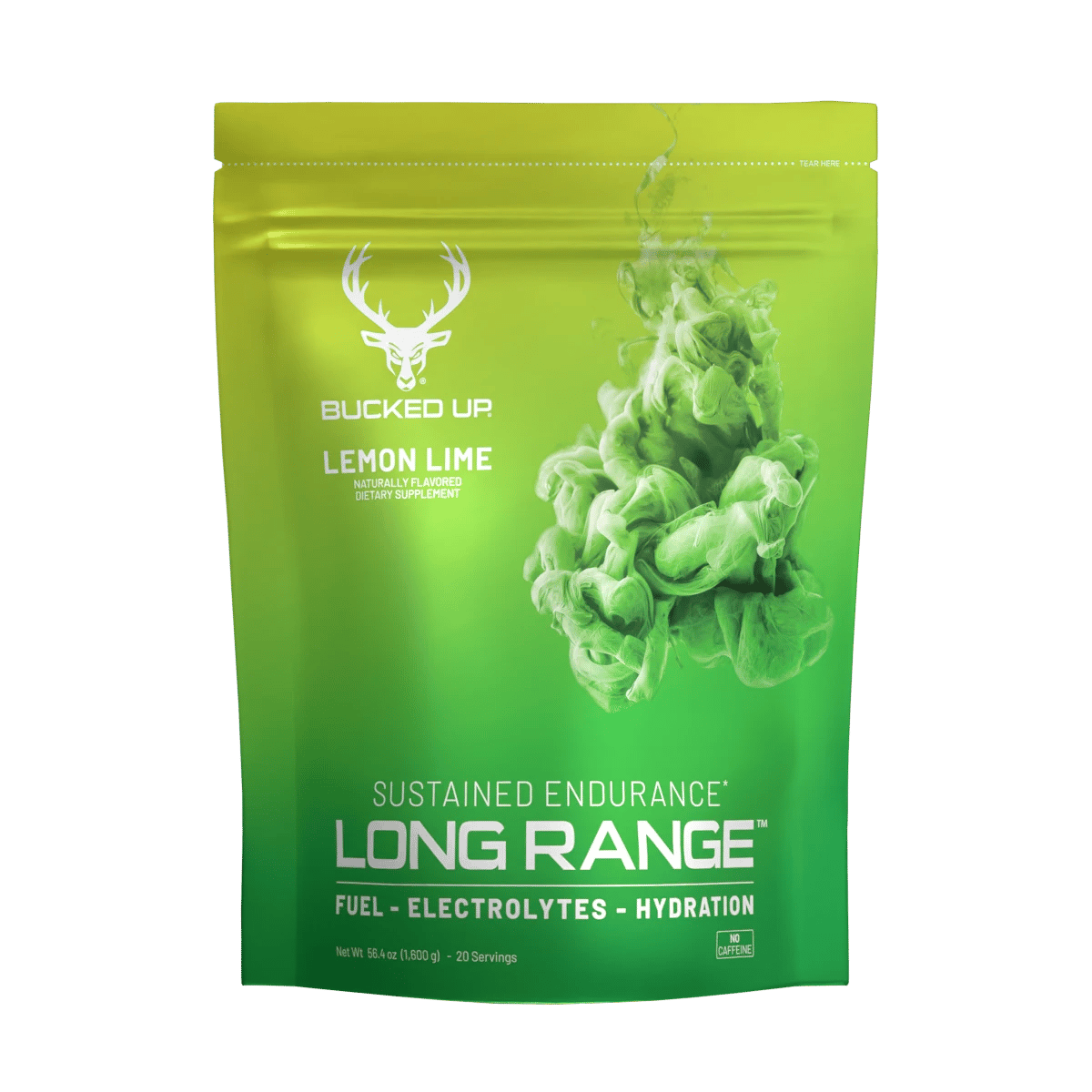 Long Range [Lemon Lime] [20 Serv POUCH] - Bucked Up