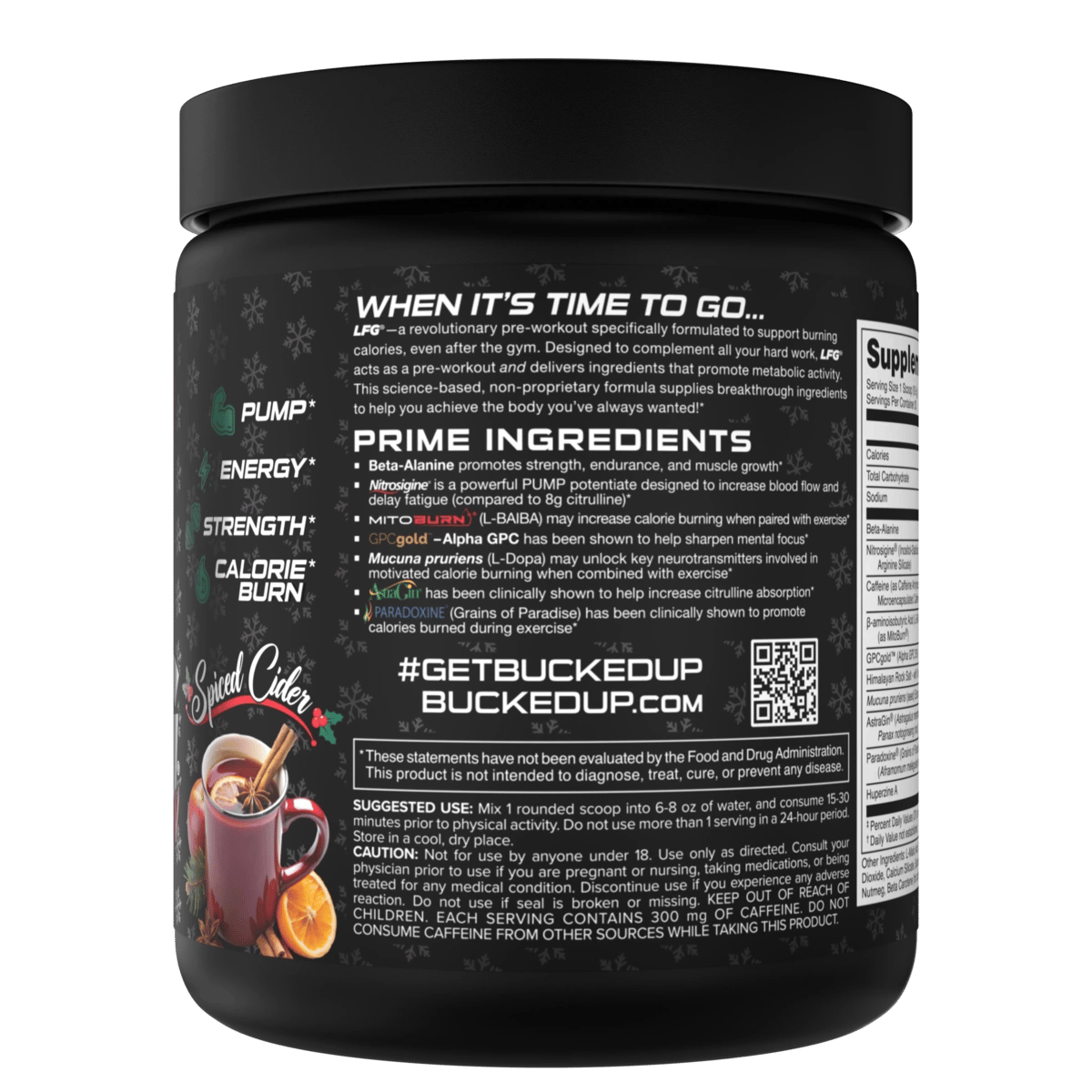 LFG Burn Thermogenic Pre-Workout | Limited Time Flavors - Bucked Up