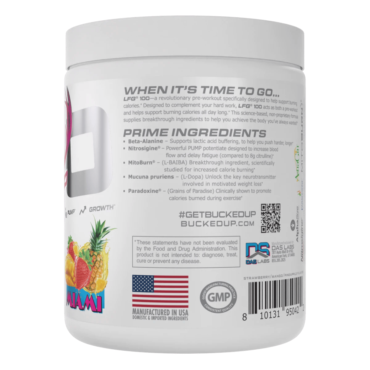 LFG Pre-Workout - 100 Series - Bucked Up