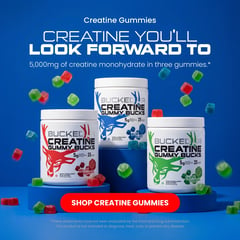 Creatine Gummies Canister | 5g Creatine Monohydrate | Bucked Up