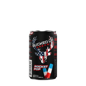 Bucked Up Mini Energy Drink (7.5 oz) | 100 mg Caffeine | 1 Case / 24 Cans