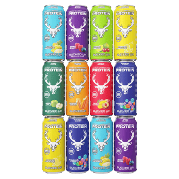Protein Soda Drive Variety Case | 12 Cans