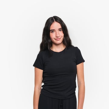 Babe Ribbed Lounge T-Shirt