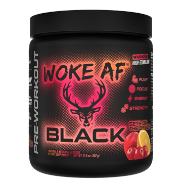 WOKE AF BLACK - High Stimulant Pre-Workout