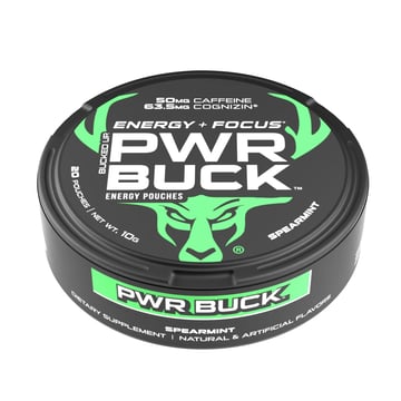 PWR Buck Energy Pouches | 20 Servings | Single Pack