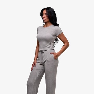 Babe Ribbed Lounge T-Shirt