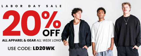 Apparel & Gear | 20% OFF For One Week Only | Bucked Up