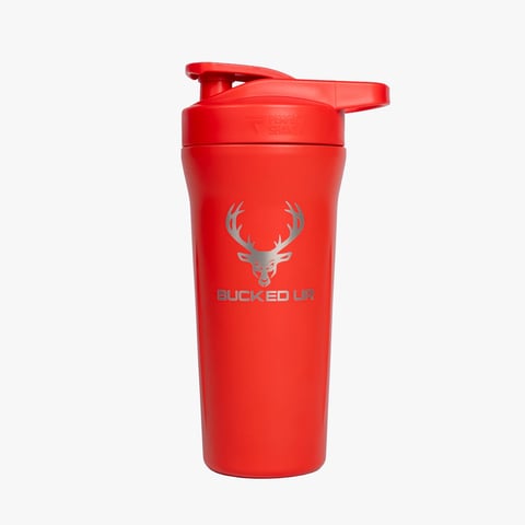 Bucked Up Insulated Stainless Steel Shaker Bottle – 27oz