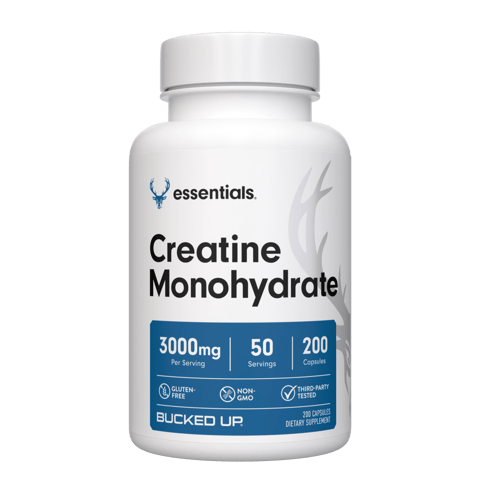 Micronized Creatine Monohydrate 3000mg Capsules | Strength, Power & Muscle Performance