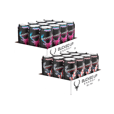 Bucked Up Energy (2 Cases / 24 Cans)