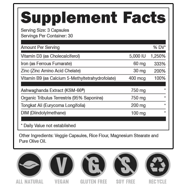 Rut Testosterone Booster Bucked Up