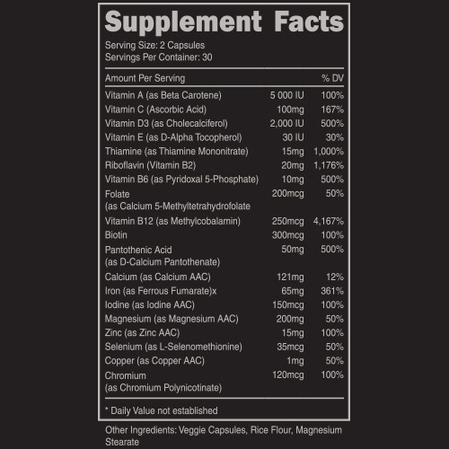 Stag Full Spectrum Vitamin Formula Bucked Up